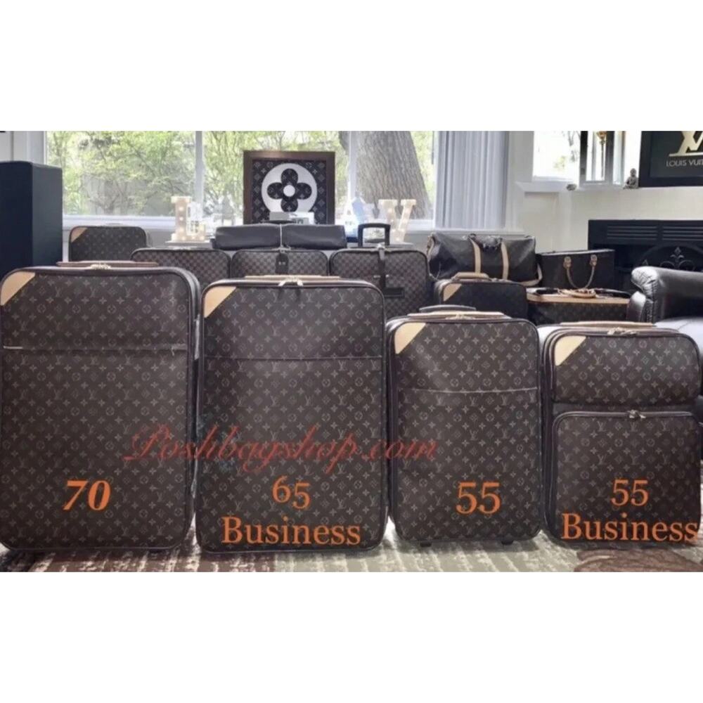 Louis Vuitton Pegase Monogram Suitcase Carry-on w/ Coa & Garment Bag Hanger 🛍️ - Picture 13 of 13